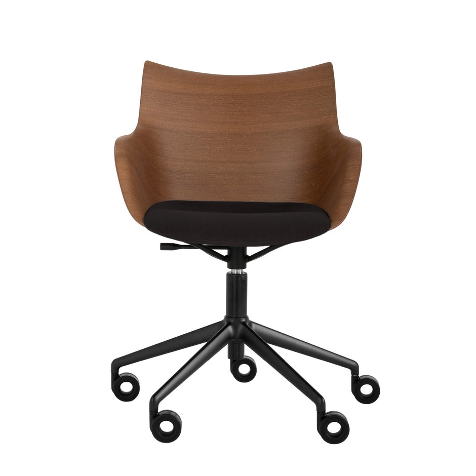 KARTELL - Chaise de Bureau Q-WOOD SOFT