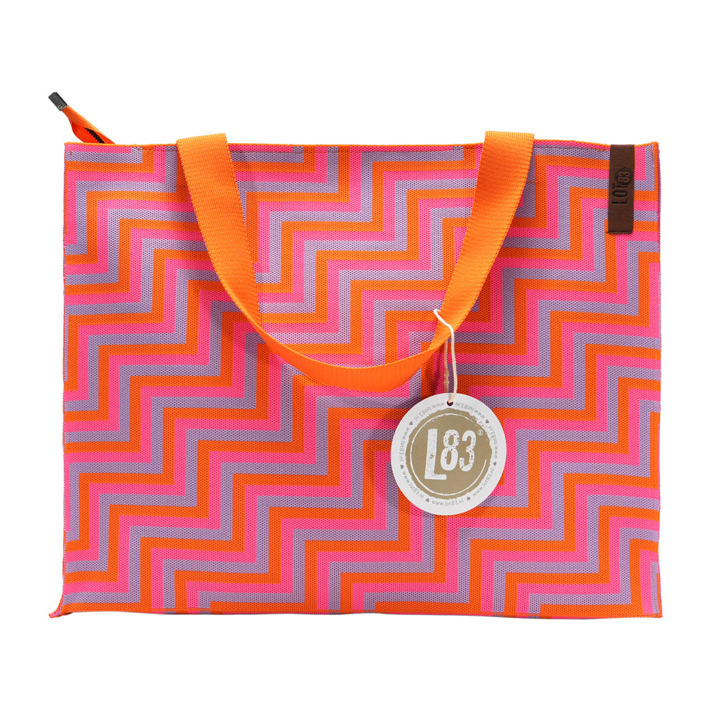 LOT83 - Sac LARA 16 Violet/Orange/Rose