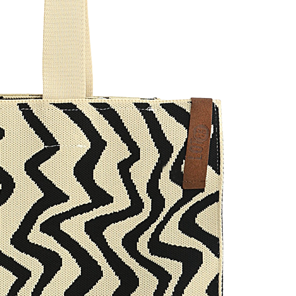 LOT83 - Sac LARA 23 Beige et Noir