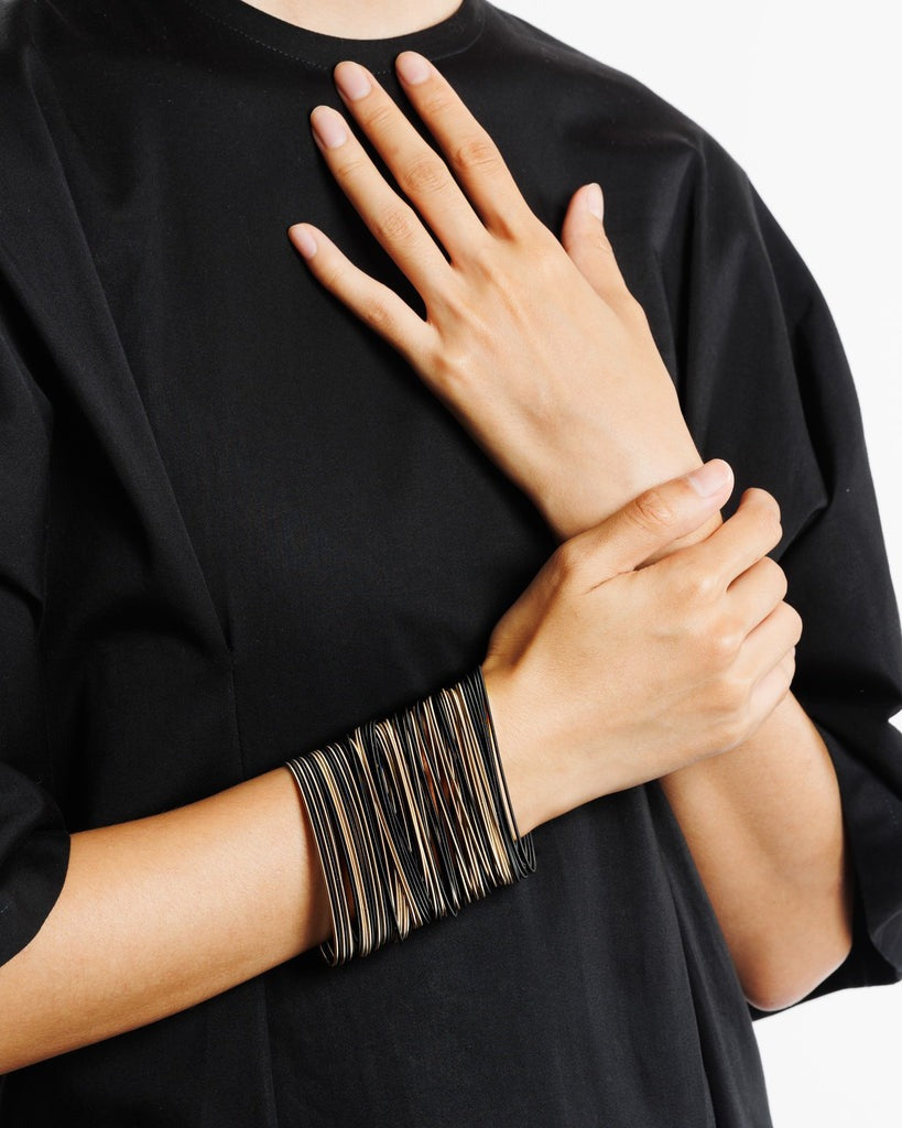 LA MOLLLA - Bracelets BRONZE & BLACK