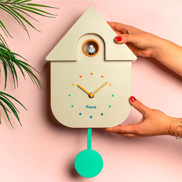FISURA - Horloge CUCKOO Multicolore