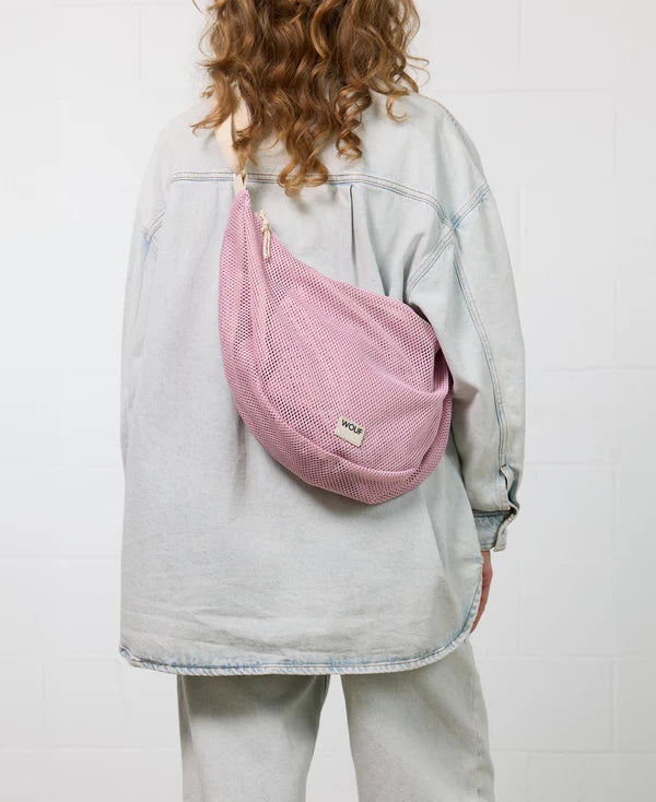 WOUF - Grand sac à bandoulière BLUSH
