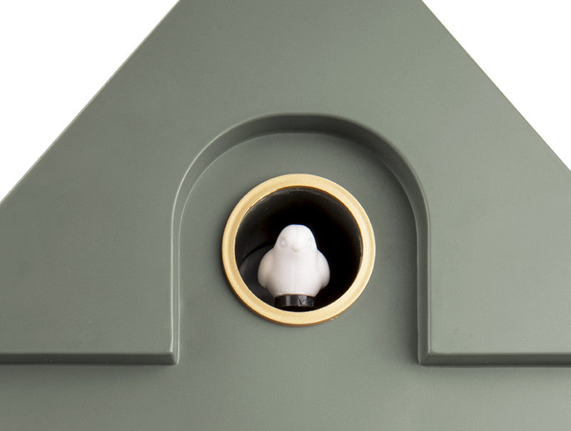 KARLSSON - Horloge CUCKOO Olive