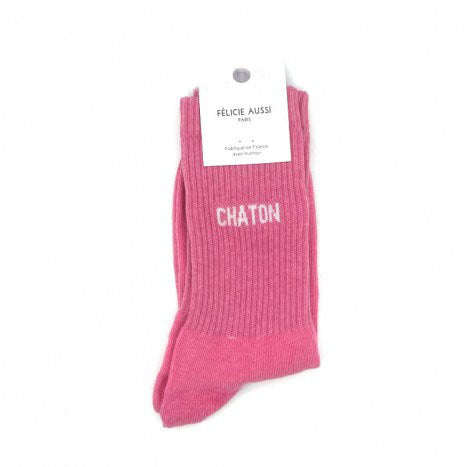 FELICIE AUSSI - Chaton - Chaussettes