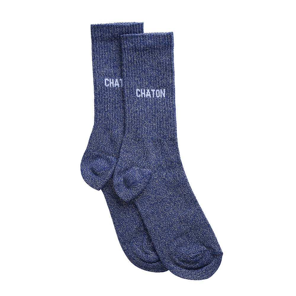 FELICIE AUSSI - Chaton Bleu paillettes - Chaussettes