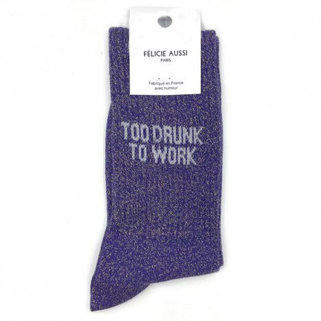 FELICIE AUSSI - Too Drunck To Work - Chaussettes