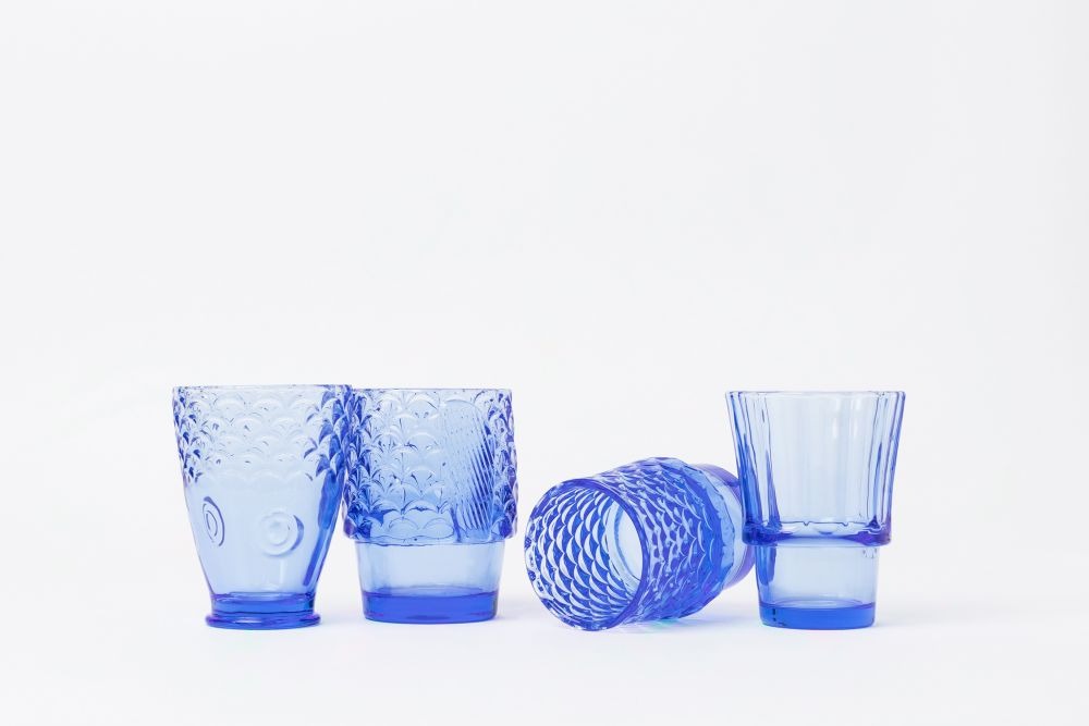 DOIY - Set de 4 verres empilables KOIFISH