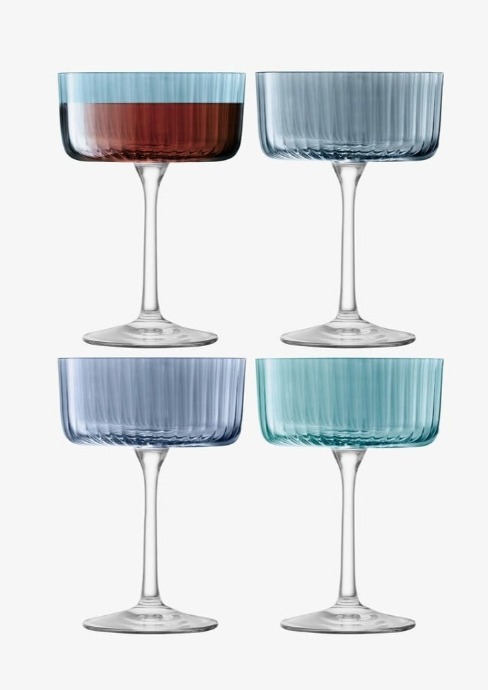 LSA - SET DE 4 COUPES A CHAMPAGNE