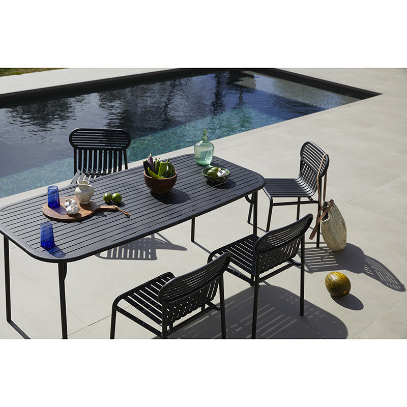 Petite Friture - Chaise WEEK-END Noir (vendues par 4)