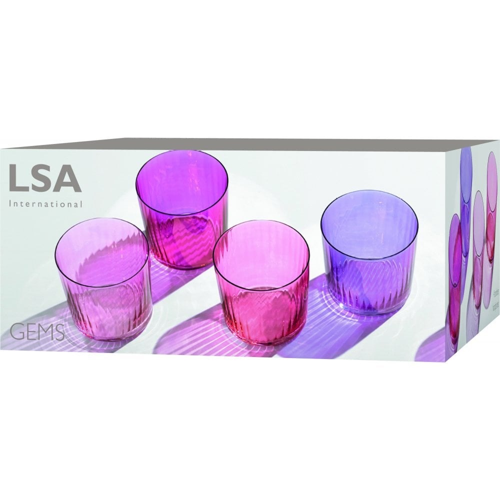 LSA - SET DE 4 VERRES 310ml