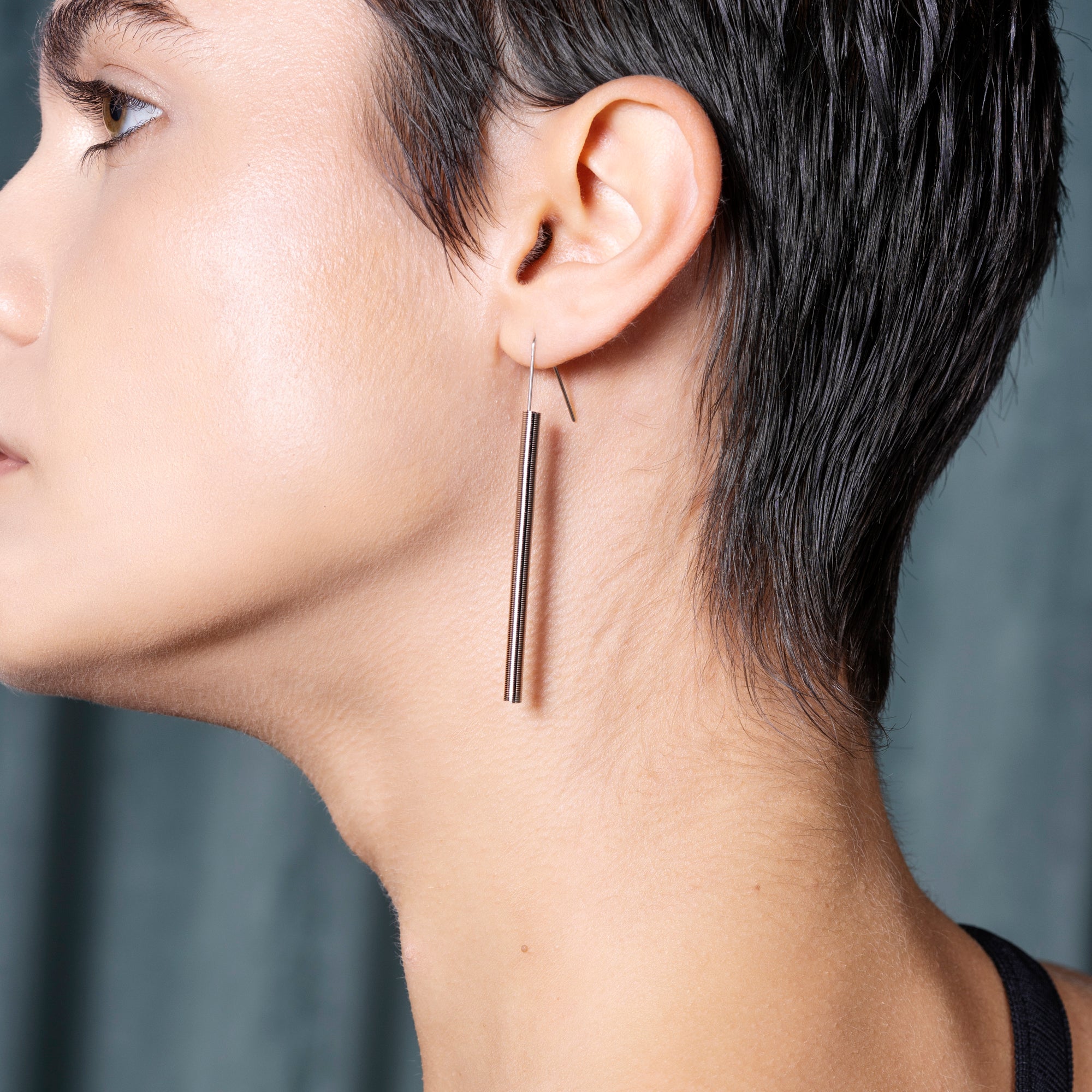 LA MOLLLA - Boucles d'oreille STICK ACIER