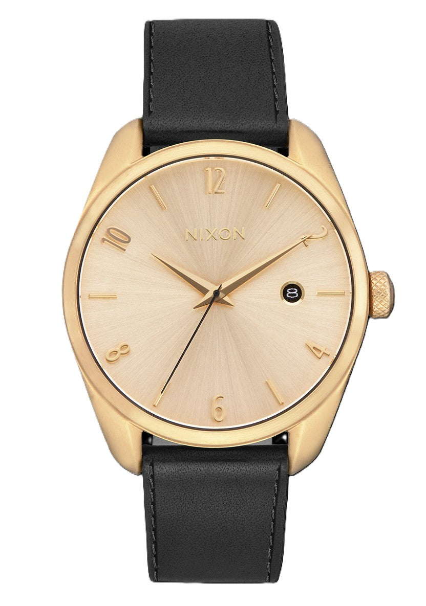 NIXON - Thalia Leather - Light Gold / Black