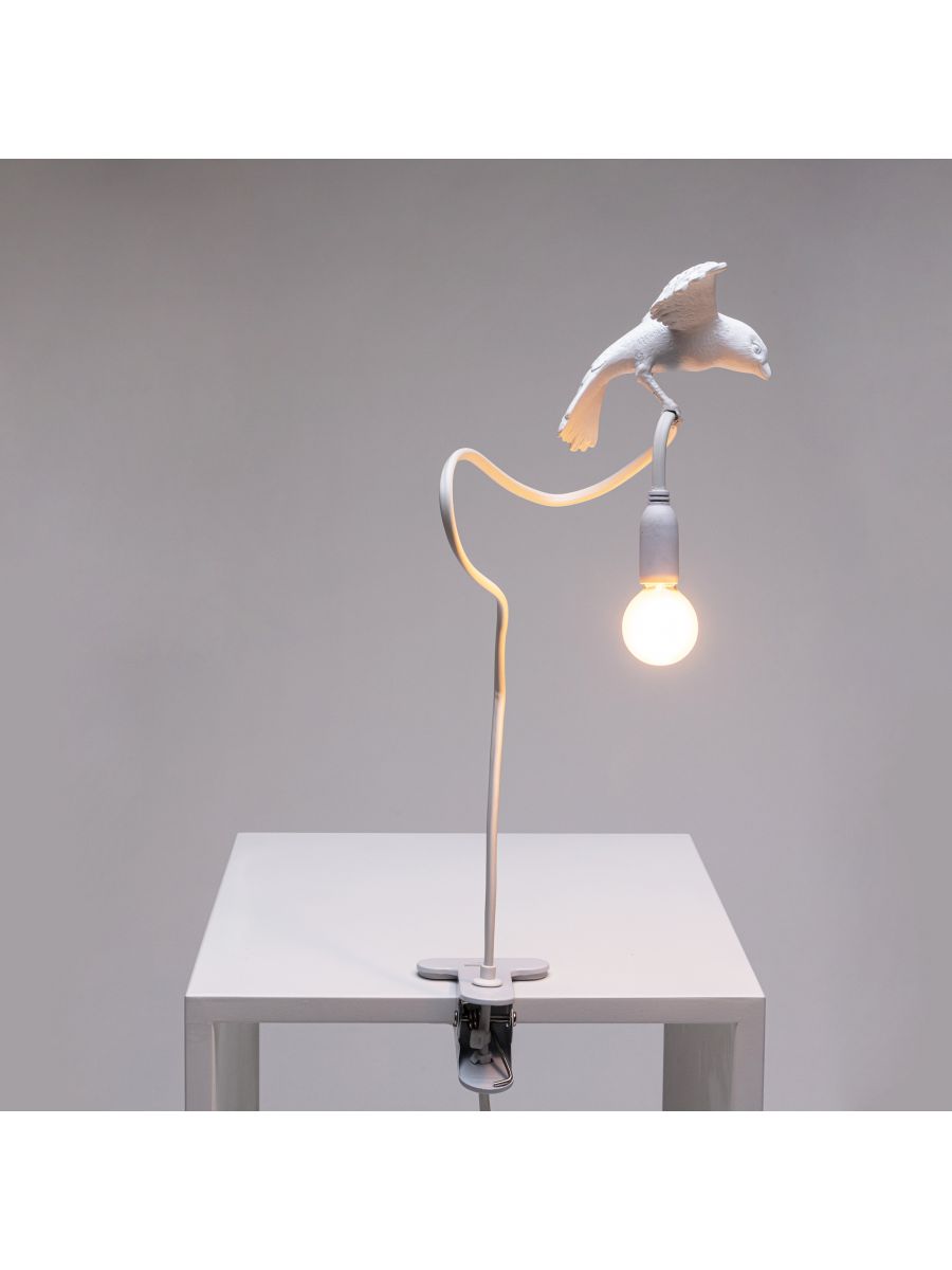 SELETTI - Lampe avec pince SPARROW Cruising