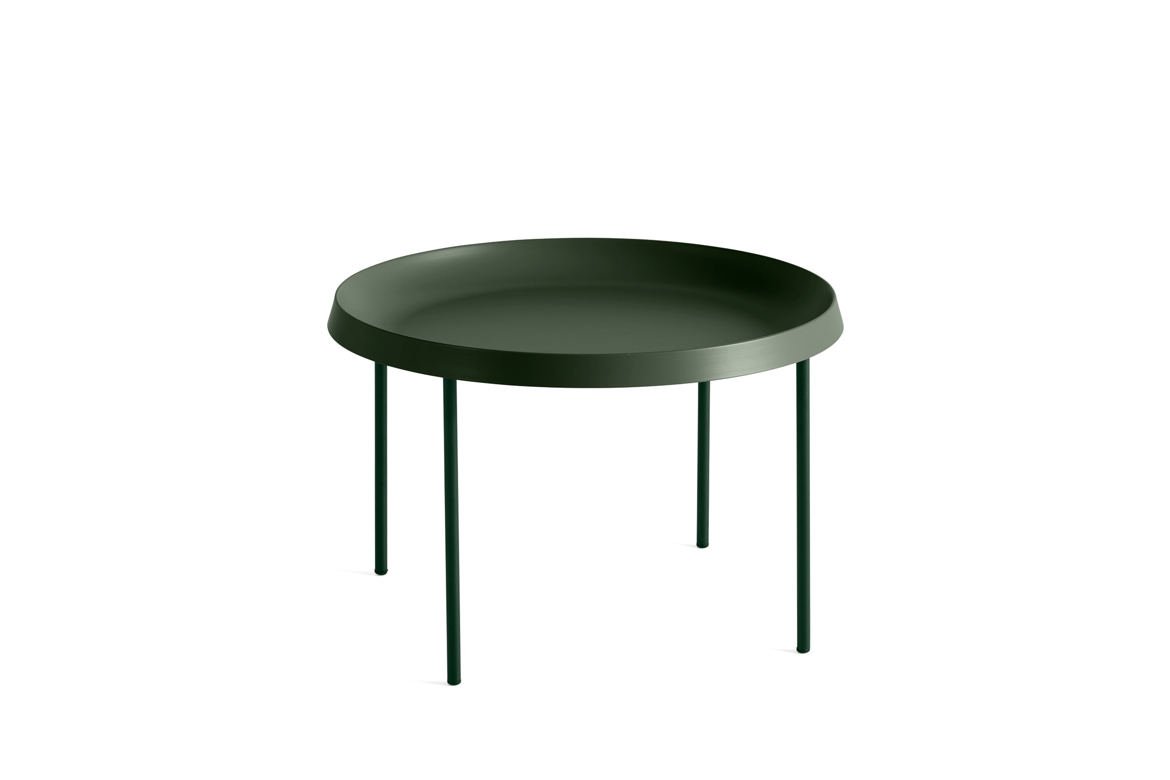 HAY - Tulou table basse Ø55 X H35 couleur vert mat