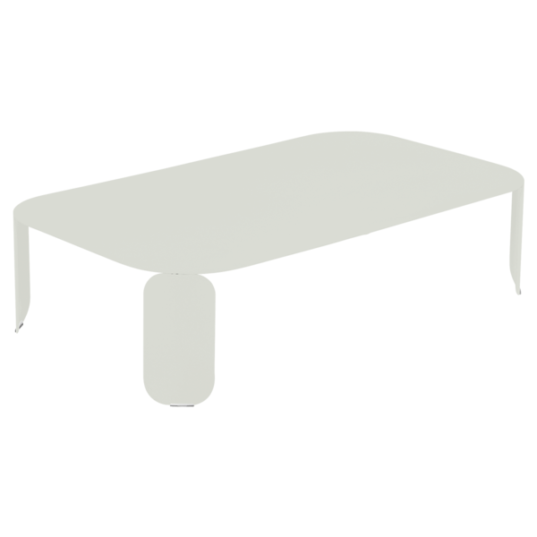FERMOB - Table Basse BEBOP - 120 X 70 CM - H.29 CM - Gris Argile