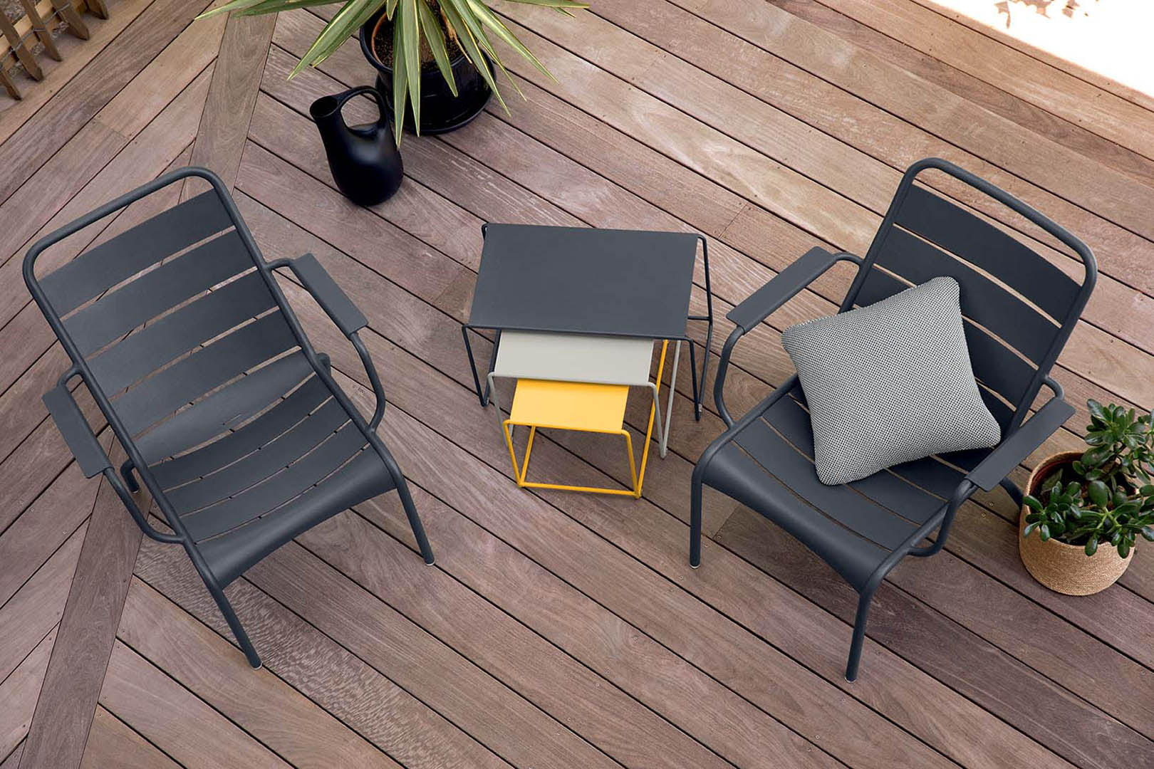 FERMOB - Fauteuil Bas LUXEMBOURG