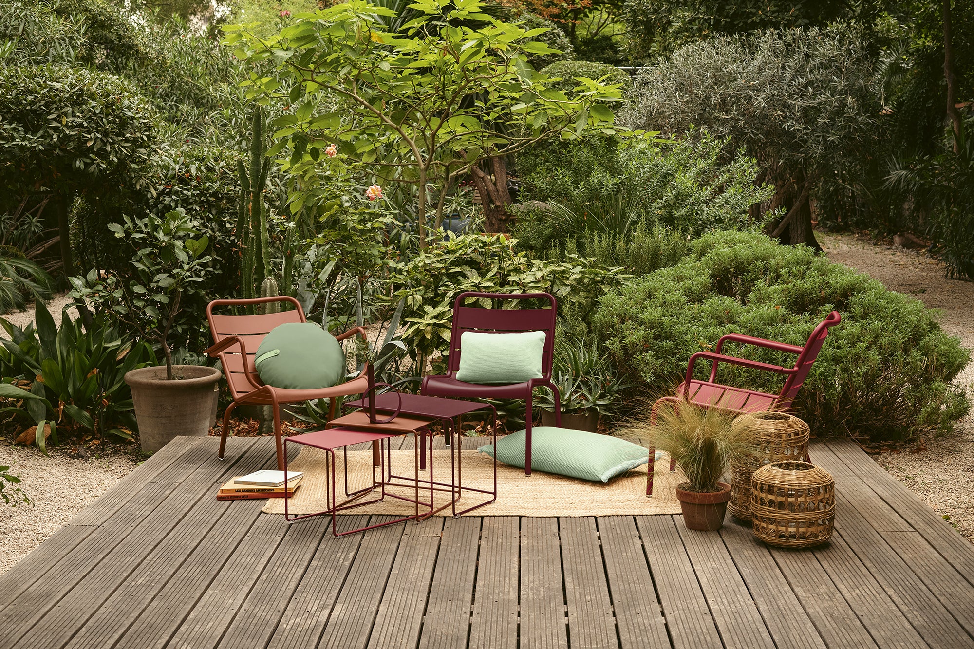 FERMOB - Fauteuil Bas LUXEMBOURG