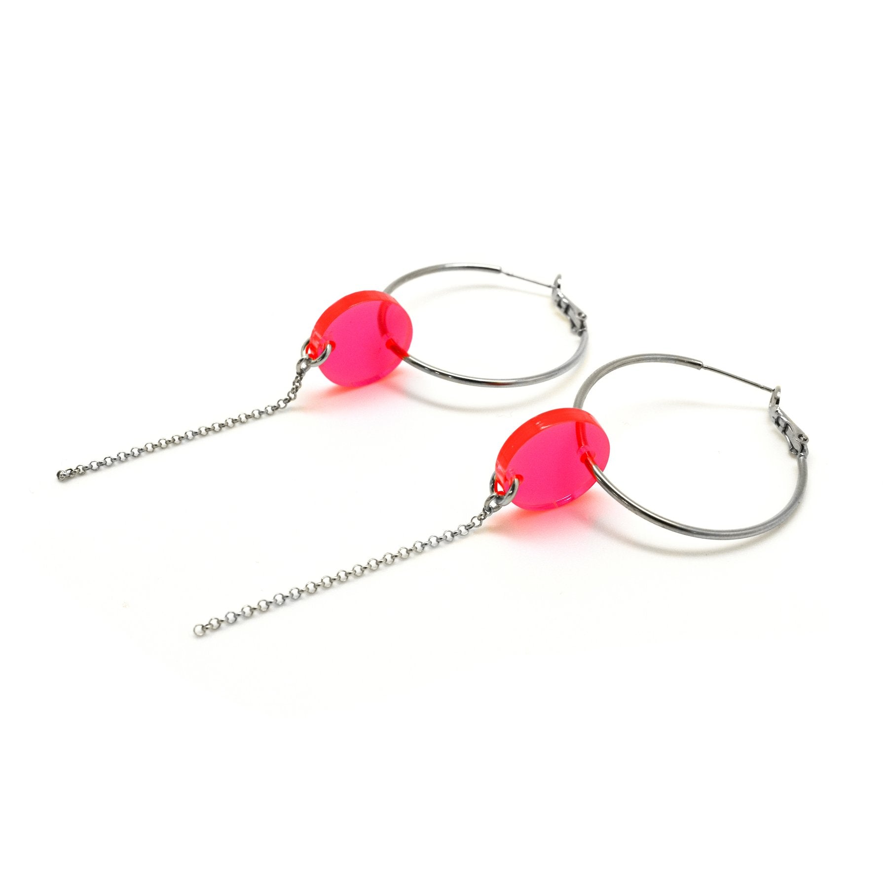 TELLMEE - Moon argent - boucles d'oreilles