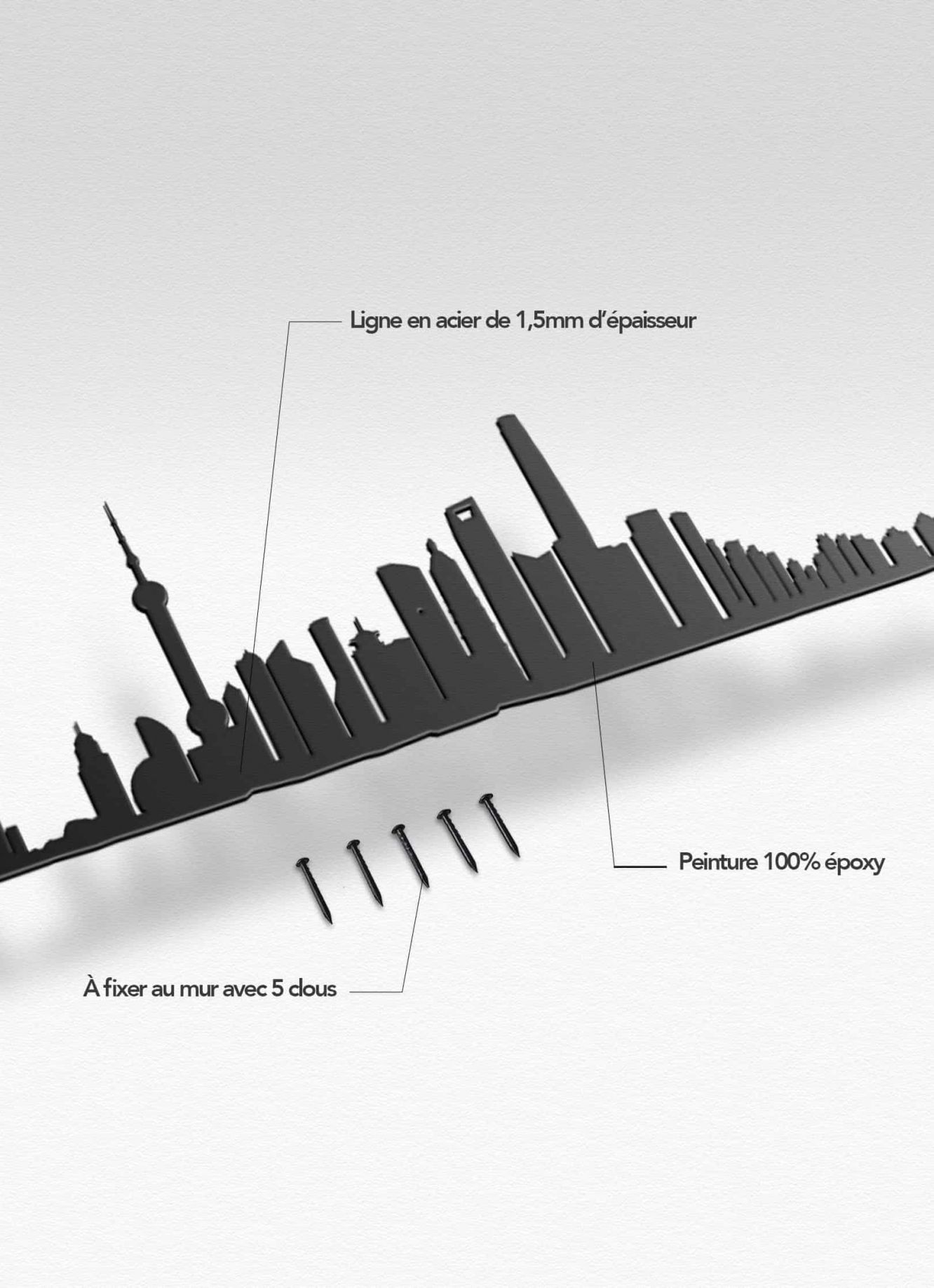 THE LINE - Shanghai 125cm